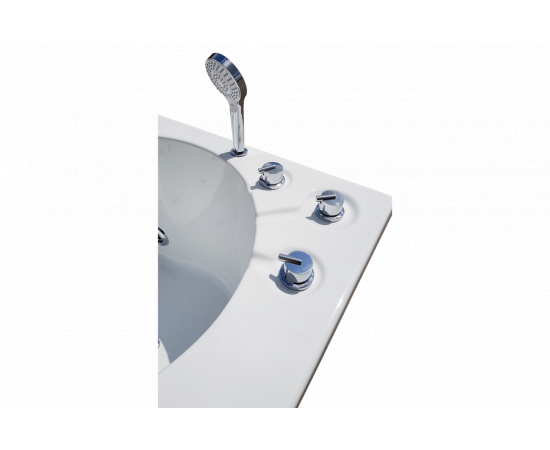 Акриловая ванна Royal Bath Hardon De Luxe 200x150 с гидромассажем_, изображение 4