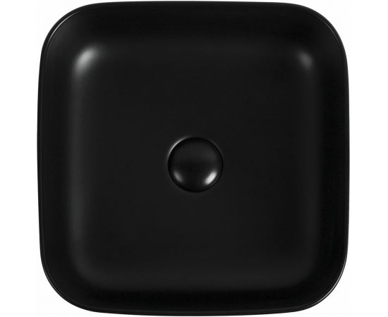 Раковина Aquanet City-1-MB 38,5 черный_, изображение 3