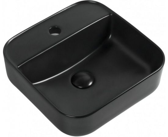 Раковина Aquanet City-2-MB 38,5 черный матовый_, изображение 2