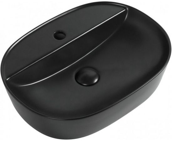 Раковина Aquanet Lake-2-MB 50 черный матовый_, изображение 2