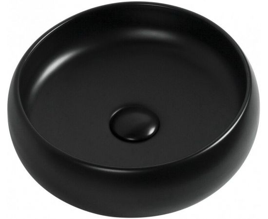 Раковина Aquanet Round-1-MB 36 черный матовый_, изображение 2