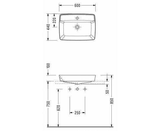 Раковина Serel RT30_, изображение 2