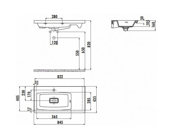 Раковина Creavit MY085-00CB00E-0000_, изображение 2