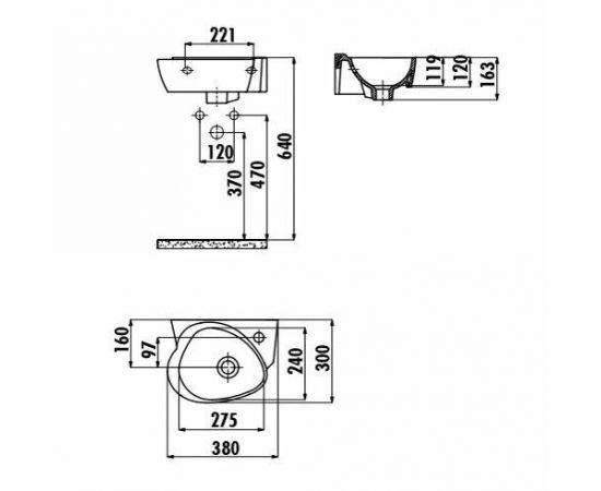 Раковина 35 см детская Creavit COCUK CK035-00CB00E-0000_, изображение 2