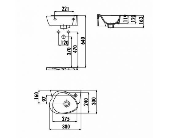 Раковина 35 см детская Creavit COCUK CK035-00CB00E-FF00_, изображение 4