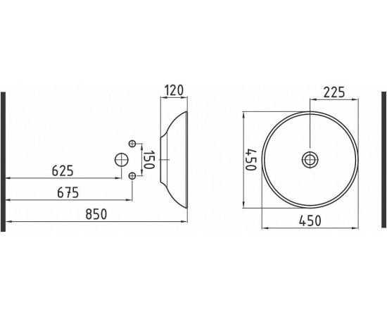 Раковина Bien Harmony HRLG04501FD0W3000_, изображение 4