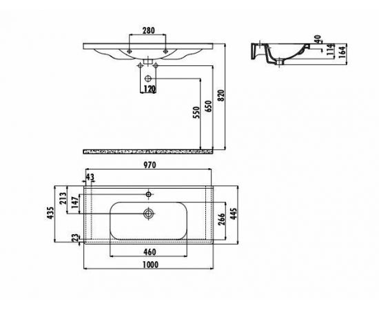 Раковина Creavit EK100-00CB00E-0000_, изображение 2