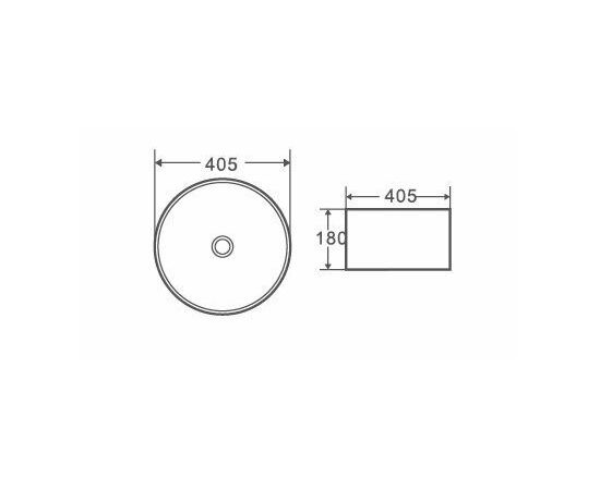 Раковина накладная Grossman GR-3025BM_, изображение 4