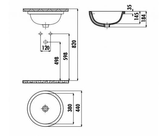 Раковина Creavit MA037 MA037-00CB00E-0000_, изображение 2