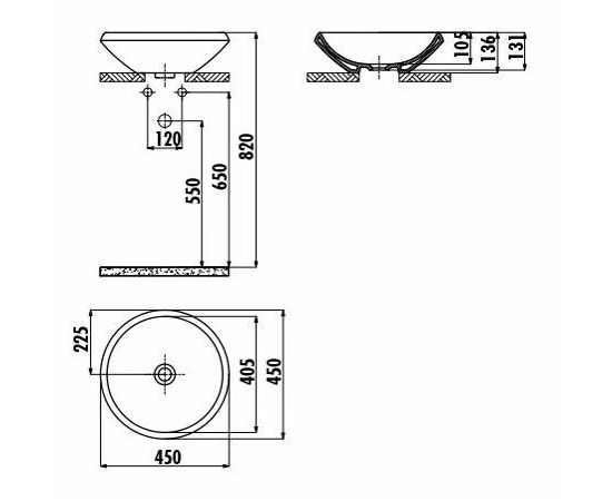 Раковина Creavit MN045-00CB00E-0000_, изображение 2