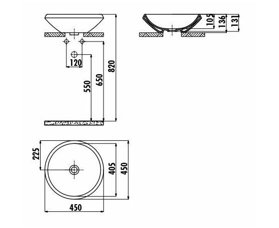 Раковина Creavit MN045-00CB00E-AK00_, изображение 2