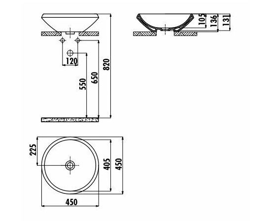 Раковина Creavit MN045-00SI00E-0000_, изображение 2