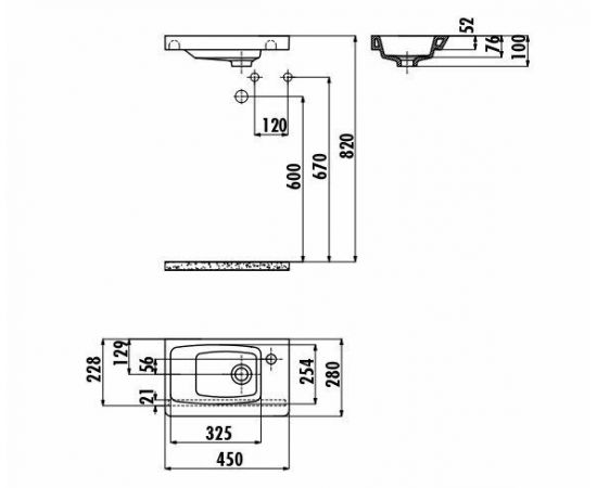 Раковина Creavit MY045-00CB00E-0000_, изображение 2