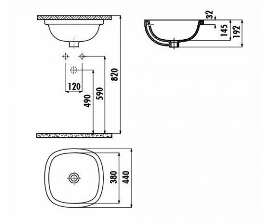 Раковина Creavit SO037 SO037-00CB00E-0000_, изображение 2