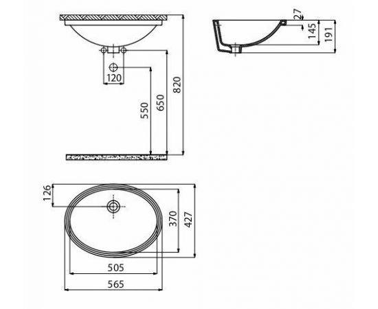 Раковина Creavit TP216-00CB00E-0000_, изображение 2