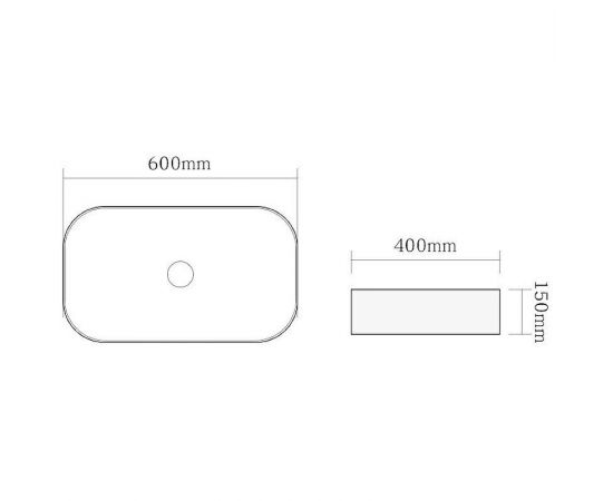 Раковина керамическая SantiLine SL-7022MM_, изображение 2