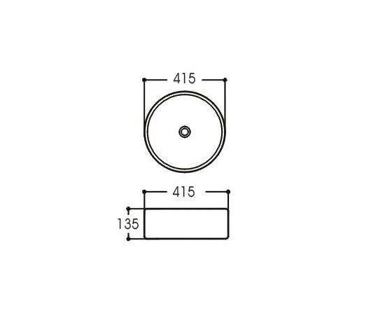 Раковина Aquatek Европа AQ5558-00 накладная_, изображение 2