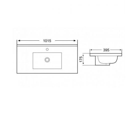 Раковина WeltWasser WW SK DEILBACH 7517-100 MT- BL_, изображение 2