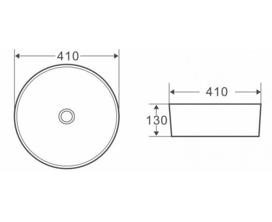 Раковина накладная BelBagno серая матовая BB1315-H311_, изображение 2