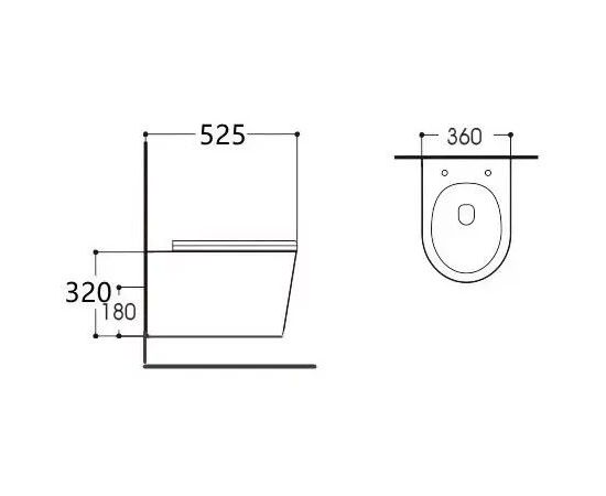 Комплект: инсталляция Geberit с подвесным безободковым унитазом Aquatek 458.123.21.1+AQ1905-00_, изображение 6