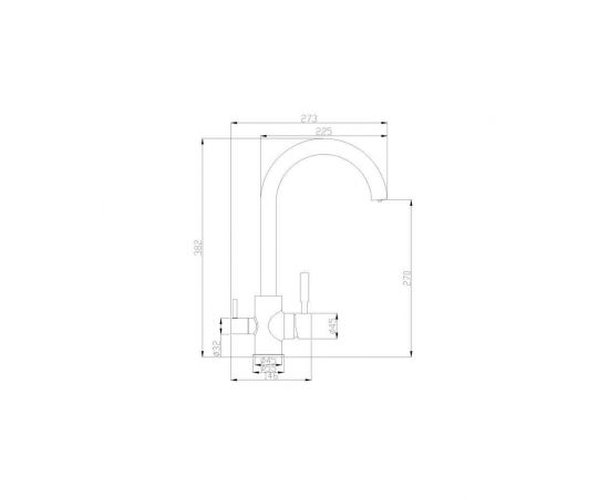 Смеситель для кухни ZORG Steel HammerSH 713 SATIN_, изображение 2