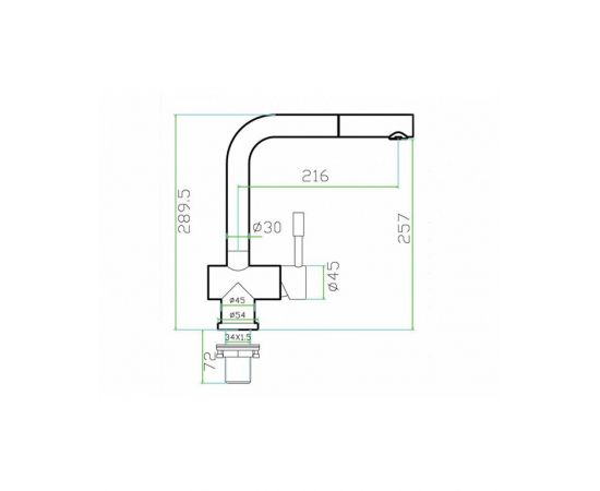 Смеситель для кухонной мойки Zorg VITISSZR-0912_, изображение 2