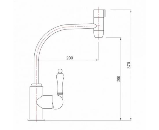 Смеситель для кухонной мойки Zorg под фильтрZR 323 YF-33 WHITE_, изображение 2