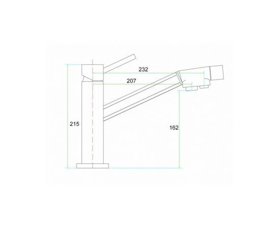 Смеситель для кухонной мойки ZORG Inox SZR-1283_, изображение 2