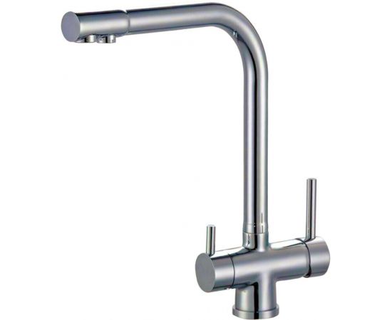 Смеситель для кухонной мойки ZORG Sanitary ZR 348 YF NICKEL_