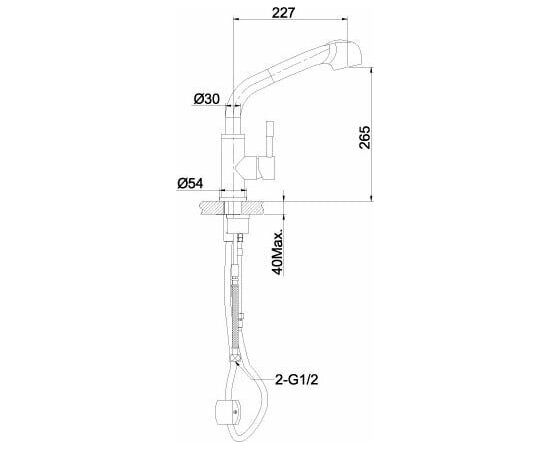 Смеситель для кухонной мойки Lemark Expert LM5076S_, изображение 6