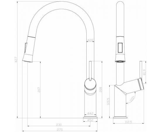 Смеситель Lemark Minima LM3850C для кухни_, изображение 2