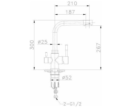 Смеситель для кухонной мойки Lemark Expert LM5061S_, изображение 5