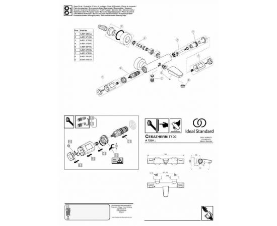 Смеситель Ideal Standard A7238AA для ванны с душем_, изображение 5