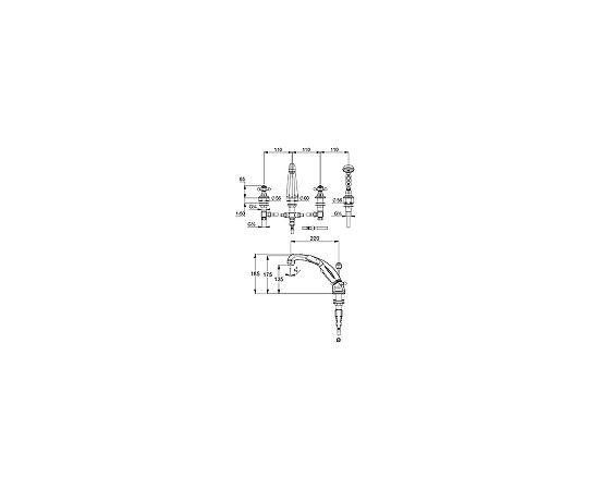 Смеситель на борт ванны Kludi Adlon 515240520, хром_, изображение 2