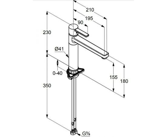 Смеситель для кухни Kludi Zenta 389739175, белый/хром_, изображение 4