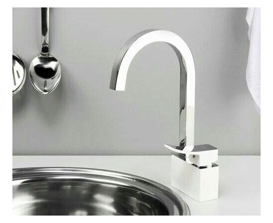 Смеситель для кухни WasserKRAFT Aller 1067WHITE_, изображение 2