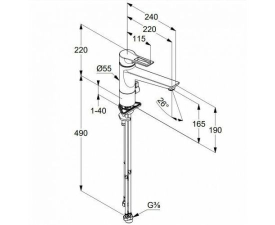 Смеситель для кухни Kludi Mix Multi DN 15 329070562 с дополнительным краном_, изображение 2