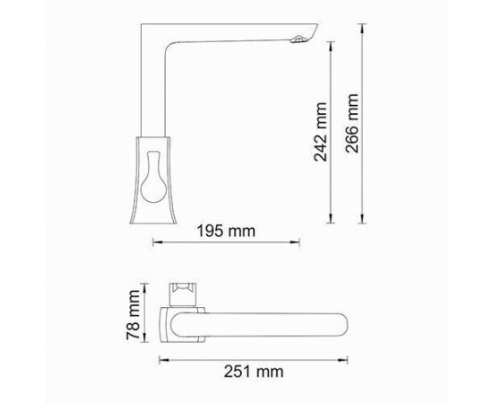 Смеситель для кухни WasserKRAFT Berkel 4807_, изображение 3