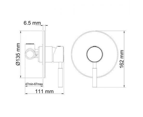 Смеситель для душа WasserKRAFT Main 4151_, изображение 3