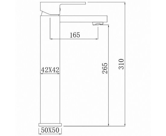 Смеситель для раковины Comforty FC045B-CMT 00004149950, черный_, изображение 8