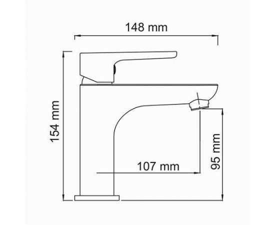 Смеситель для раковины WasserKRAFT Leine 3504_, изображение 7