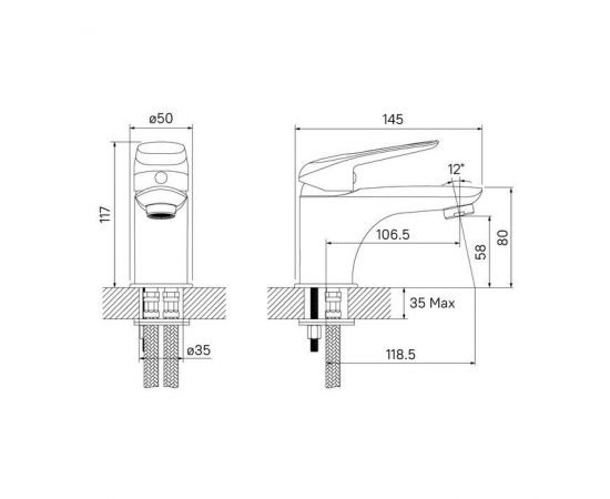 Смеситель IDDIS Male MALSB00i01 для раковины_, изображение 5