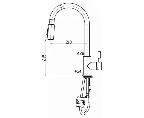 Смеситель для кухни BelBagno BB-LAM31A-IN_, изображение 2