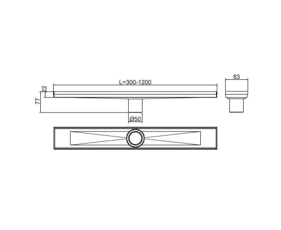 Душевой трап RGW SDR-02-Q 21210260-02_, изображение 3