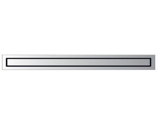 Желоб водосток BERGES TOP Stark 600, хром глянец, вертикальный выпуск S-сифон D50/105мм H30/80мм_, изображение 7