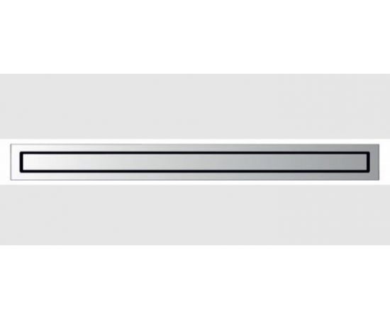 Желоб водосток BERGES TOP Stark 600, матовый хром, боковой выпуск S-сифон D50 H60_, изображение 3