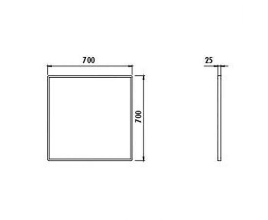 Зеркало Creavit Legno LG4001.01.SS_, изображение 3