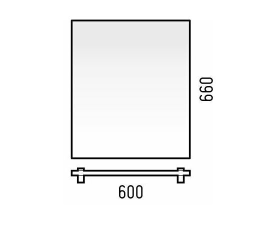 Зеркало с полкой Corozo Мирэль 60_, изображение 7