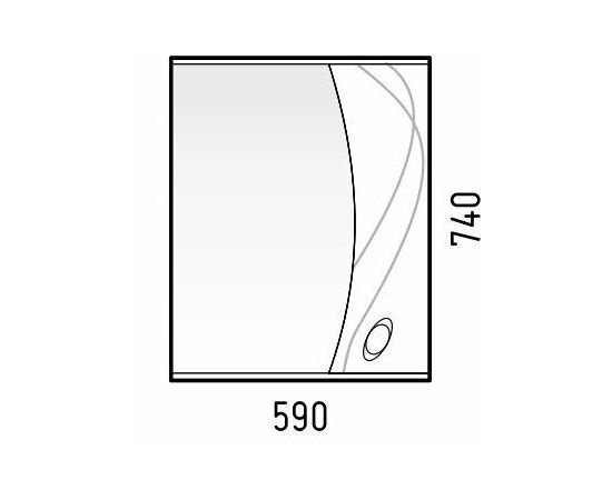 Зеркало-шкаф Corozo Наина 60/С_, изображение 4