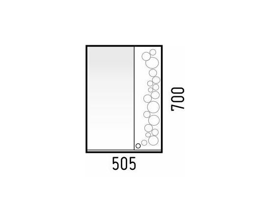 Зеркало-шкаф Corozo Орфей 50_, изображение 4